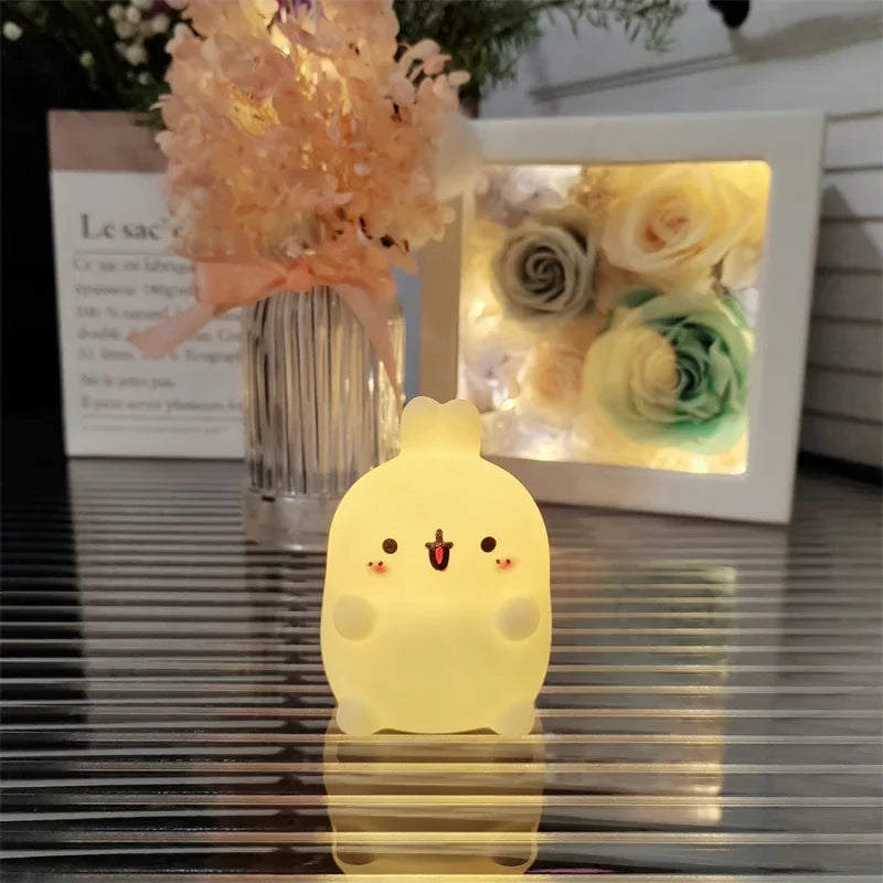 Cute Bunny LED Night Light – Rechargeable Night Light for Bedroom | 4 Variants 🐰✨