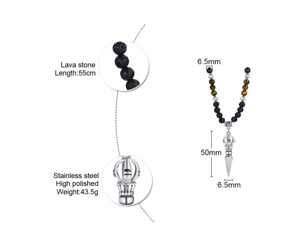Tibetan Amulet Necklace – Spiritual Protection & Timeless Style
