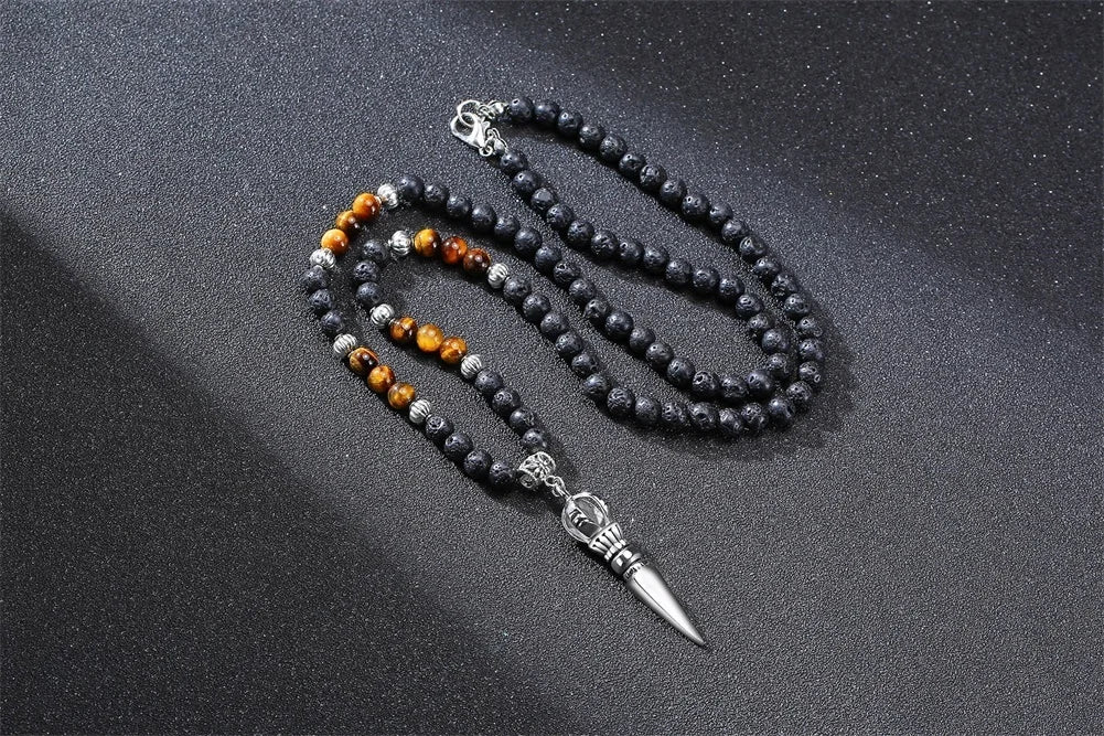 Tibetan Amulet Necklace – Spiritual Protection & Timeless Style