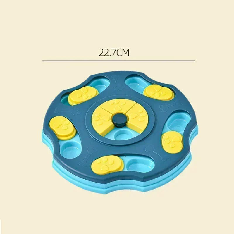 🐾 Slow-Feeder Puzzle Bowl for Dogs & Cats | Anti-Choking Interactive Feeding Toy 🧩