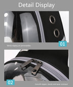 🐾 Crystal-Clear Pet Travel Backpack – Transparent Air-Flow Carrier 🎒✨