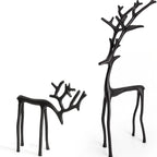 ✨ Modern Minimalist Reindeer Sculptures – Nordic Art Décor (Single or Set) 🦌