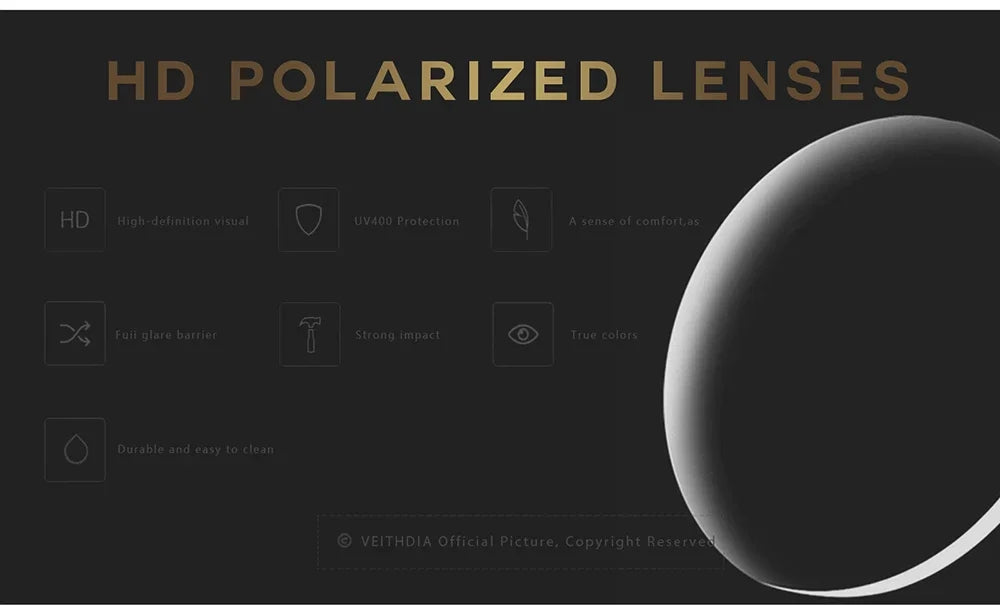 Retro Polarized UV400 Sunglasses – Unisex Fashion Shades 😎