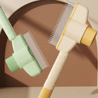 ⭐ Self-Cleaning Pet Grooming Brush – Easy Fur Release 🐾✨