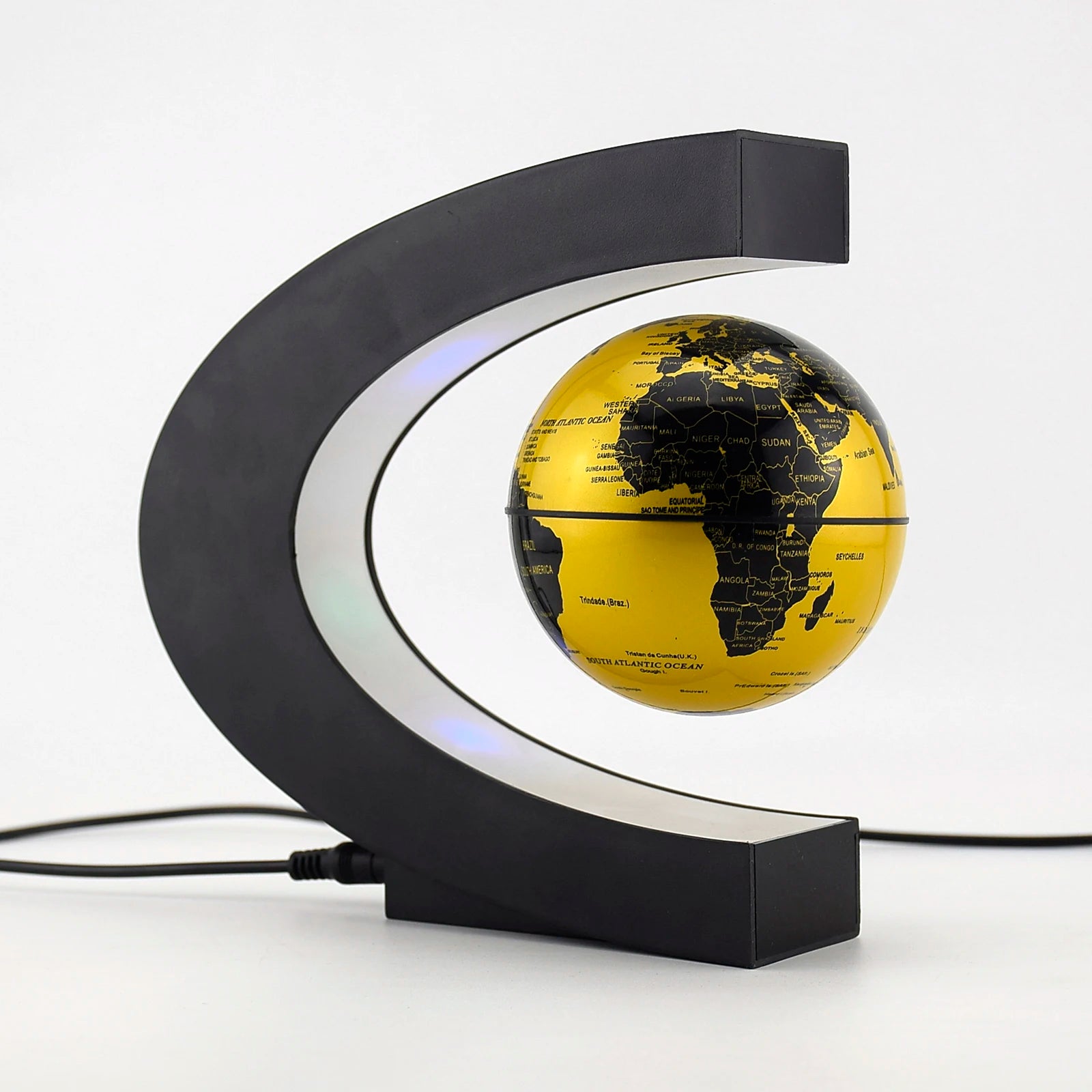 🌍 LED Floating Globe with Magnetic Levitation - Decorative Anti-gravity Lamp
