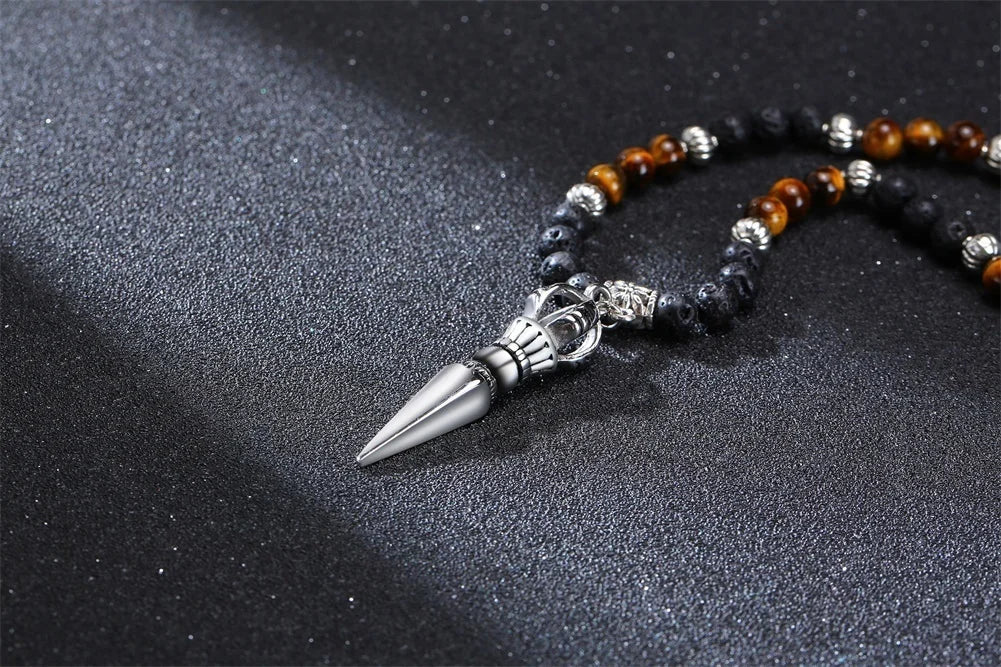Tibetan Amulet Necklace – Spiritual Protection & Timeless Style