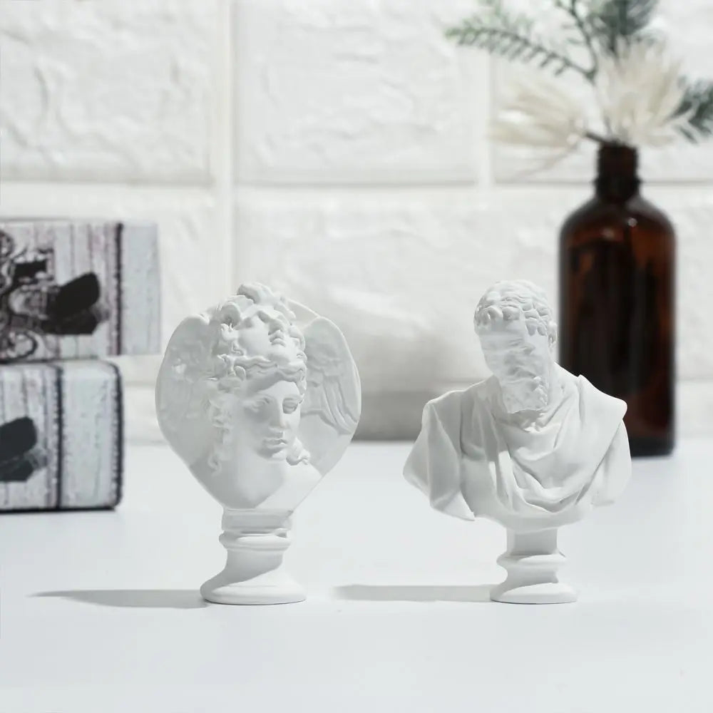 🌟 “Mini Classical Bust Statues – Art Legends Collection 🎨✨”