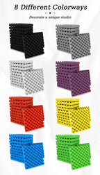 Premium Acoustic Foam Panels 🎙️🔇 | High-Density Soundproof Wall Tiles | Studio, Gaming, Podcast, Home Setup