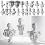 🌟 “Mini Classical Bust Statues – Art Legends Collection 🎨✨”