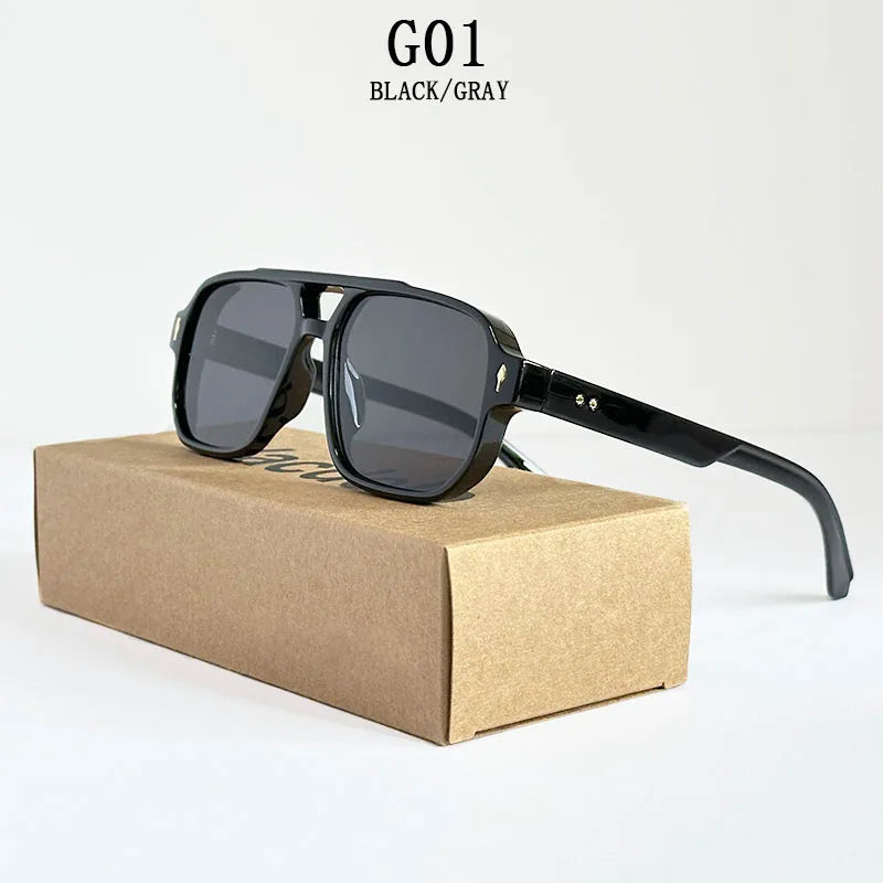 Vintage Unisex Sunglasses 2025 – Bold Fashion Statement 😎✨