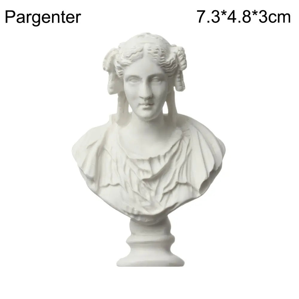 🌟 “Mini Classical Bust Statues – Art Legends Collection 🎨✨”