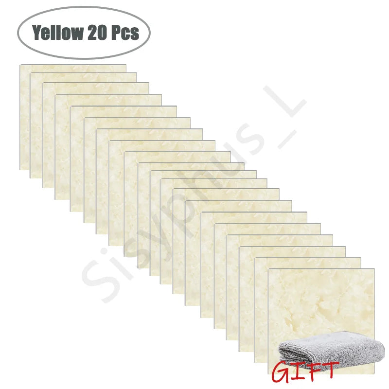 ✨ Marble-Style Waterproof Tile Stickers (10–50 pcs) – Peel & Stick Wall Decor 🧱✨