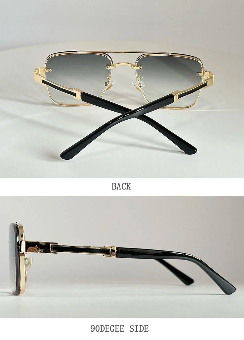 Unisex Luxury Vintage Sunglasses 😎✨ – Premium Style & UV400 Lenses