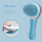 Self-Cleaning Pet Grooming Brush – Anti-Shedding Comb for Dogs & Cats 🐶🐱✨