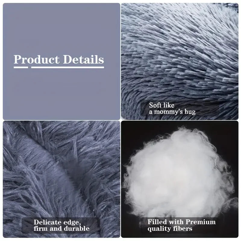 Cuccia Morbida per Cani e Gatti 🐶🐱 | Letto Peluche Super Comfort – Diverse Misure & Colori