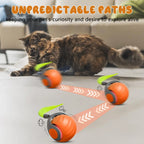 🐾 New Speedy Tail 2.0 Interactive Cat Toy – Smart Rolling Ball with Adjustable Speeds 🐾