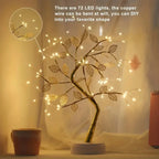 🌿 GoldenLeaf72 –Decorative Tree LampLED ✨