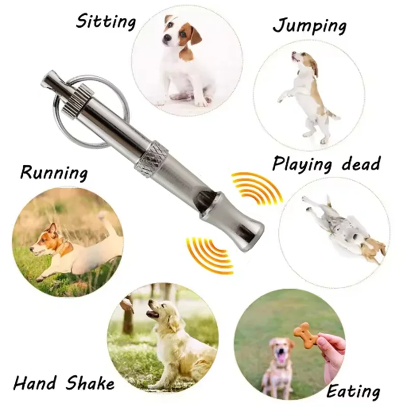 🐶 Ultrasonic Dog Training Whistle – Recall & Obedience Tool 🔊✨