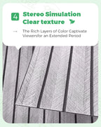 3D Textured Peel-&-Stick Wall Panels – DIY Foam Wallpaper Roll (40×300 cm) | Home Decor Upgrade 🏡✨