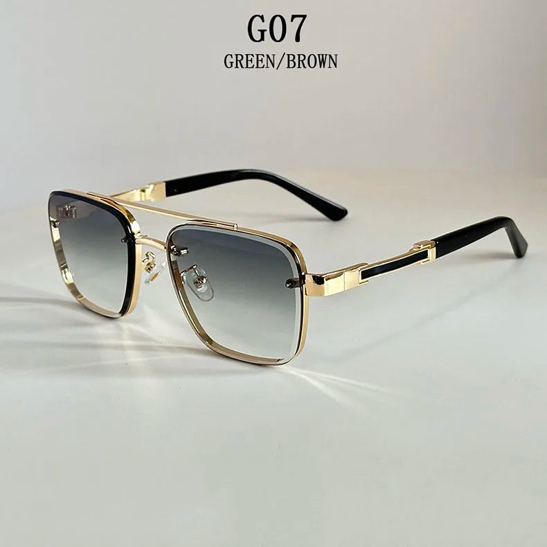 Unisex Luxury Vintage Sunglasses 😎✨ – Premium Style & UV400 Lenses