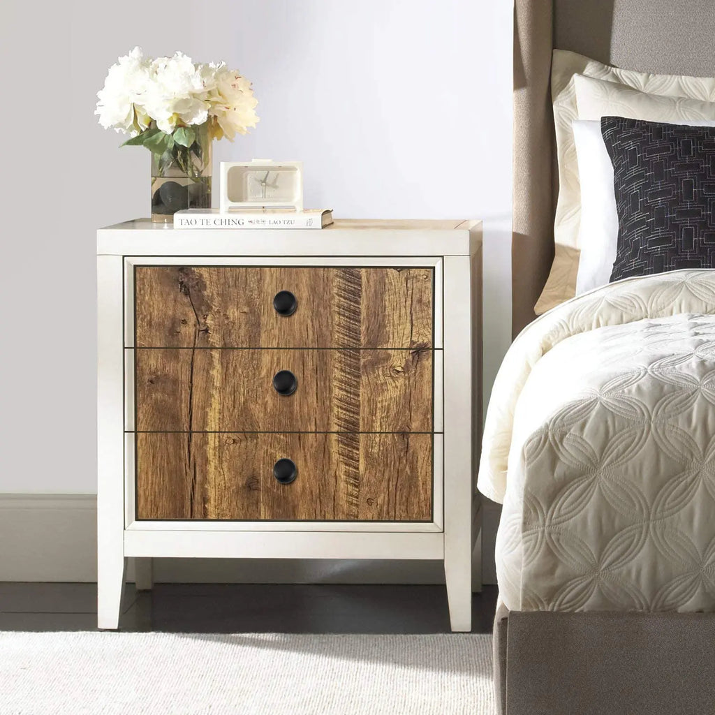 🪵✨ Wood-Grain PVC Waterproof Adhesive Wallpaper – Multiple Sizes & Colors