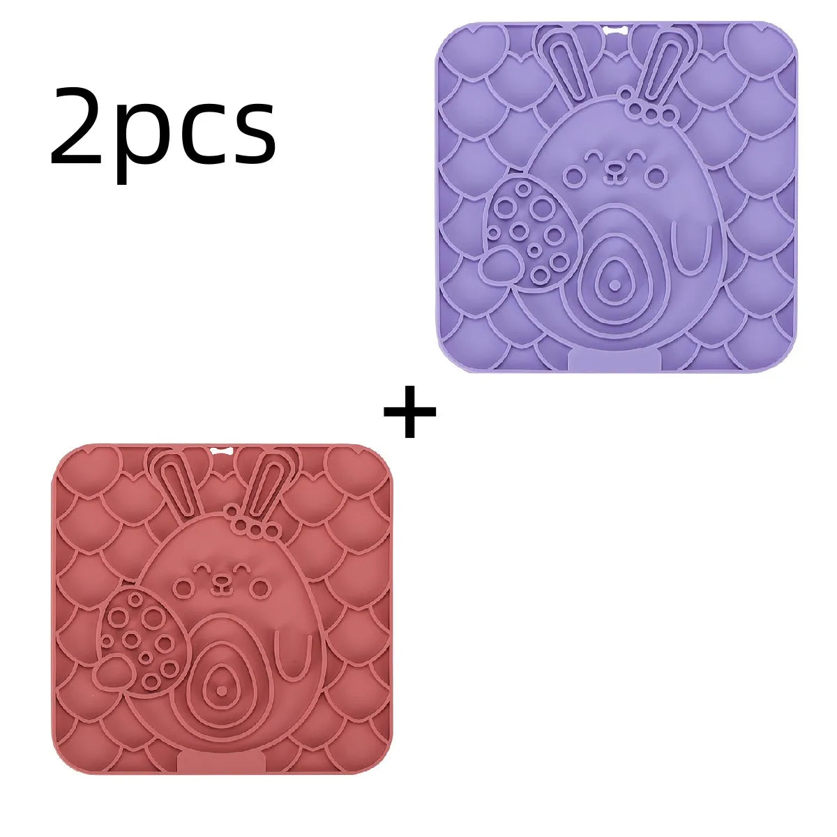 🌟 Silicone Slow-Feeding Mat for Dogs & Cats 🐾 | Lick Pad Anti-Anxiety & Training Tool