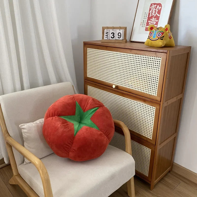 🍅 Soft Tomato / Mushroom-Shaped Cushion - Comfortable and Decorative Seat
