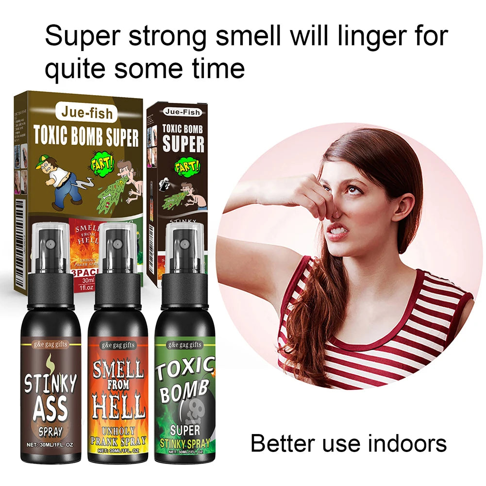 💨💀 “Ultimate Stinky Prank Spray Set” – Extreme Odor Gag Sprays for Hilarious Pranks!
