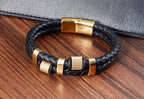 🔥 Men’s Leather Bracelet Collection – Multi-Style Modern Designs 🖤✨