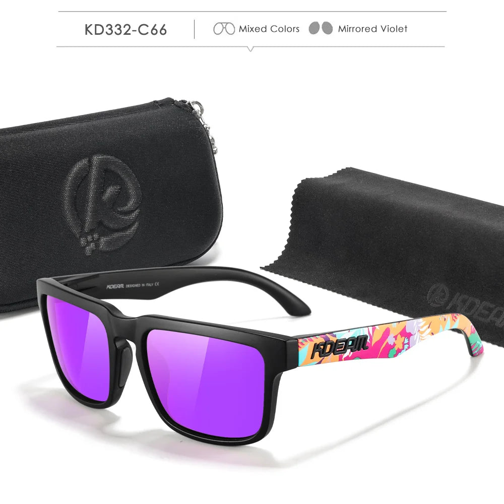 Polarised Outdoor Sports Sunglasses – Multicolour UV400 🕶️✨