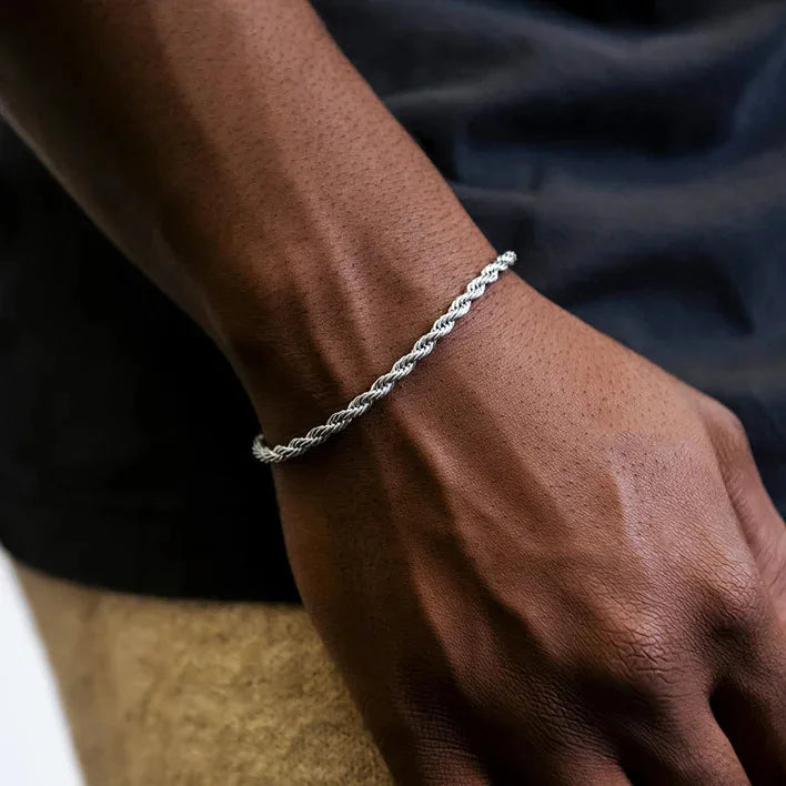 ✨ Chain-Link Bracelet – Minimalist Unisex Metal Bracelet 💫