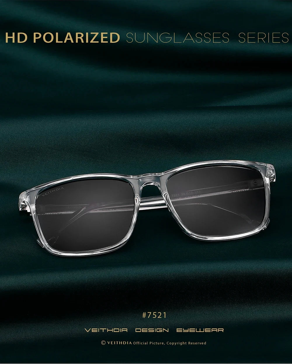 Retro Polarized UV400 Sunglasses – Unisex Fashion Shades 😎