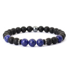 ✨ Premium Stone Bead Bracelet – Natural Energy Collection ✨