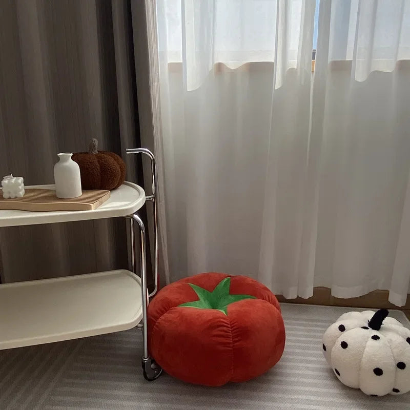 🍅 Soft Tomato / Mushroom-Shaped Cushion - Comfortable and Decorative Seat