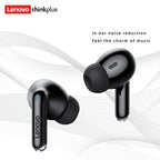 🎧 Lenovo Bluetooth 5.3 Dual-Mixed Stereo Earbuds – Noise Reduction, Deep Bass & Smart Touch Control ✨