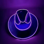 ⭐ ✨ LED Light-Up Cowboy Hat – Colorful Western Party Glow ✨