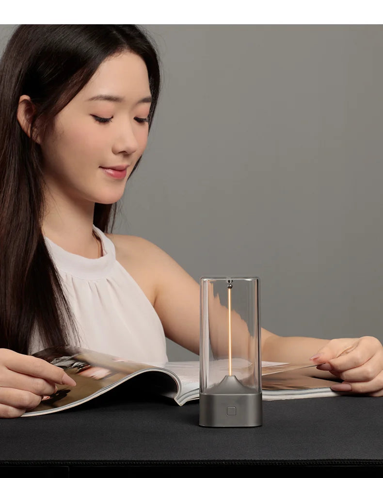 ✨ Lampada Wireless Minimal – LED Dimmerabile & Magnetica 🔋