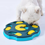 🐾 Slow-Feeder Puzzle Bowl for Dogs & Cats | Anti-Choking Interactive Feeding Toy 🧩