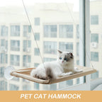 🐾 Cat Window Bed with Suction Cups – Floating Cozy Hammock 🪟🐱