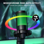 🎤 RGB USB Gaming Microphone – Perfect for TikTok & Streaming! 🌈✨