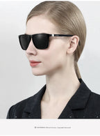 Retro Polarized UV400 Sunglasses – Unisex Fashion Shades 😎