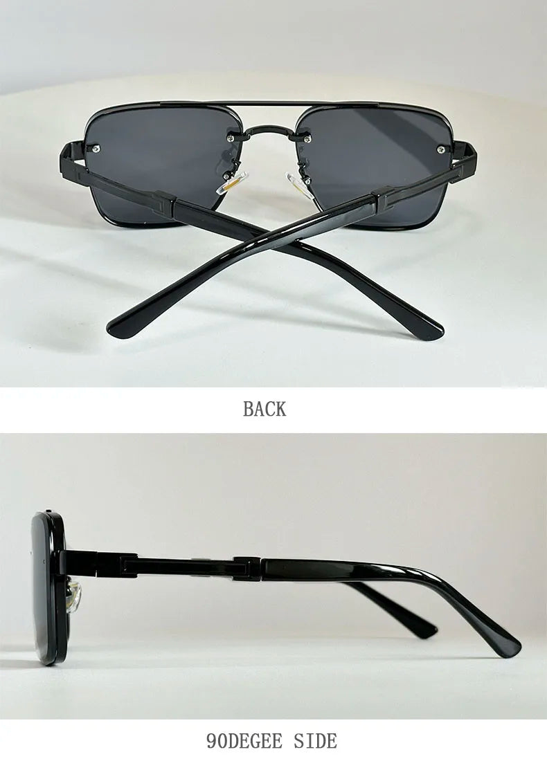 Unisex Luxury Vintage Sunglasses 😎✨ – Premium Style & UV400 Lenses
