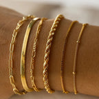 ✨ Golden Minimalist Women’s Bracelets – Multiple Styles 🌟