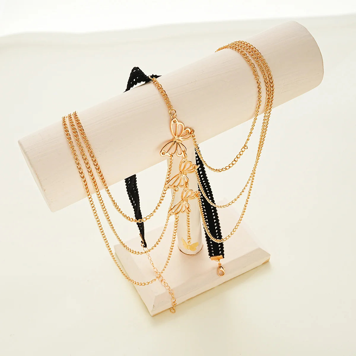 🌟 Boho Butterfly Tassel Leg Chain – Sexy Layered Thigh Jewelry ✨🦋