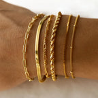 ✨ Golden Minimalist Women’s Bracelets – Multiple Styles 🌟