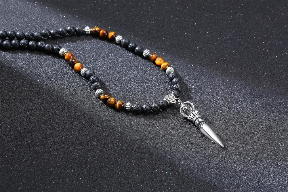 Tibetan Amulet Necklace – Spiritual Protection & Timeless Style