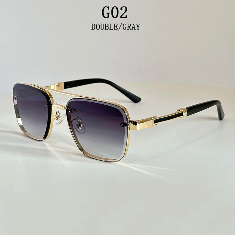 Unisex Luxury Vintage Sunglasses 😎✨ – Premium Style & UV400 Lenses