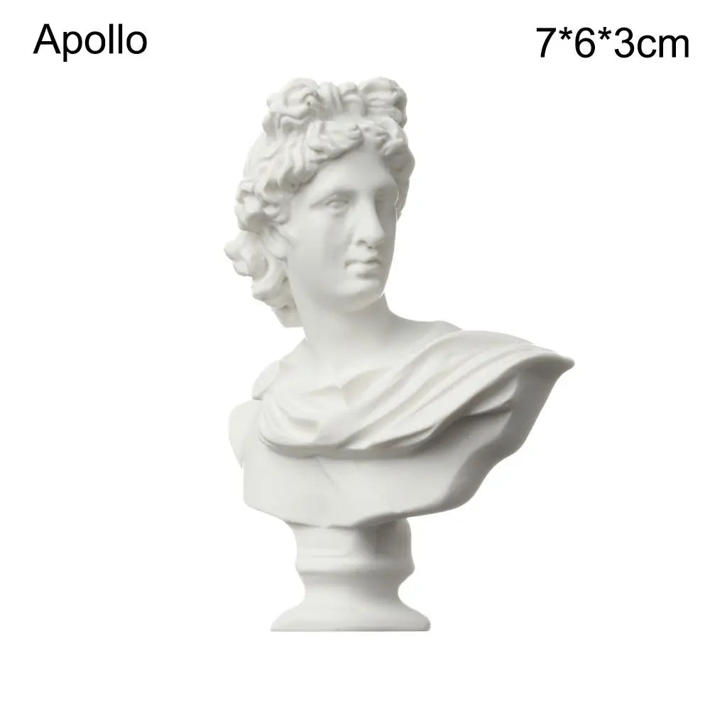 🌟 “Mini Classical Bust Statues – Art Legends Collection 🎨✨”