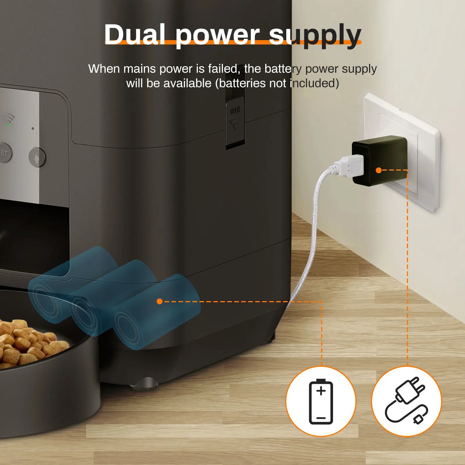 Automatic Pet Feeder | Standard & Wi-Fi Version 📱🐶🐱