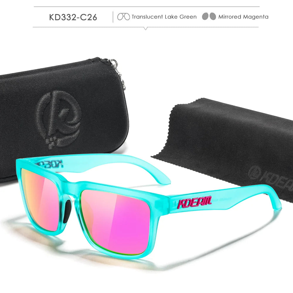 Polarised Outdoor Sports Sunglasses – Multicolour UV400 🕶️✨